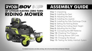 How to Start Ryobi Lawn Mower Electric